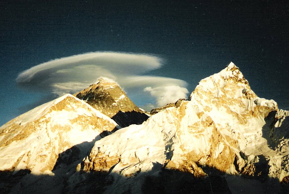 Smoke Signals over Everest